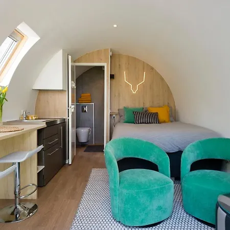 호텔 Lodges Op De Posbank 레덴